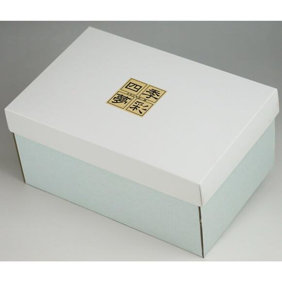 Set of 4 Japanese rice bowls, beautiful blue/white patterns - Picture 5 of 5